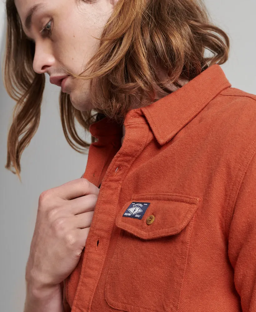 Trailsman Flannel Shirt | Burnt Orange