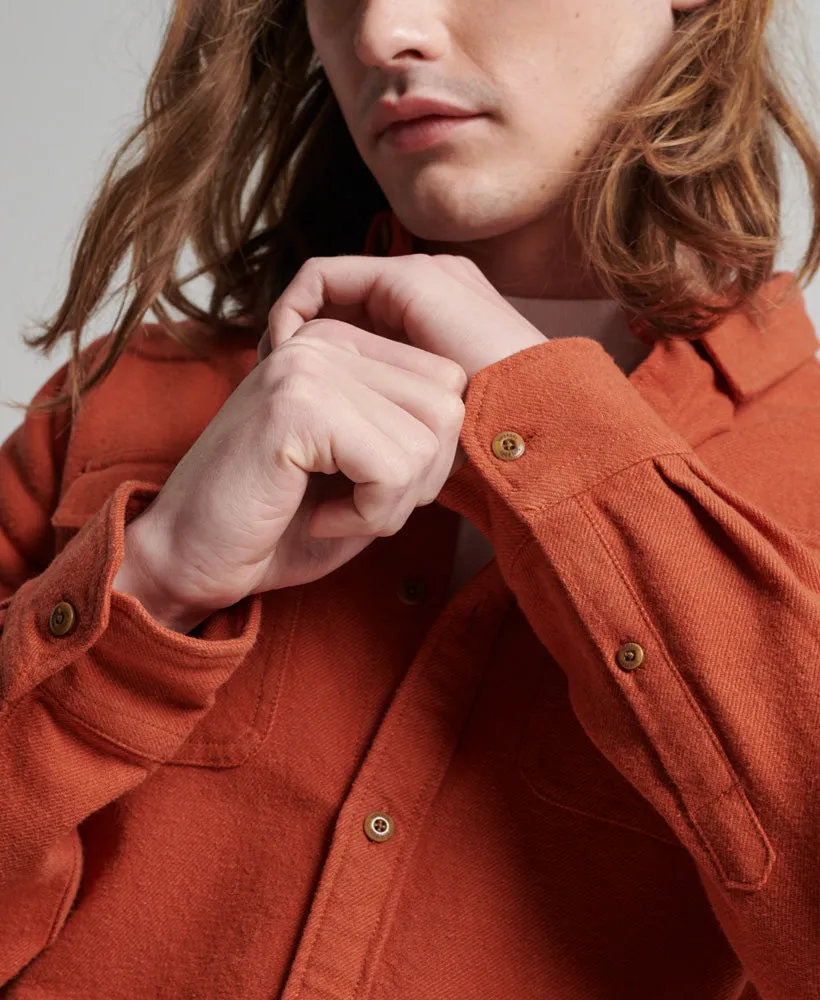 Trailsman Flannel Shirt | Burnt Orange