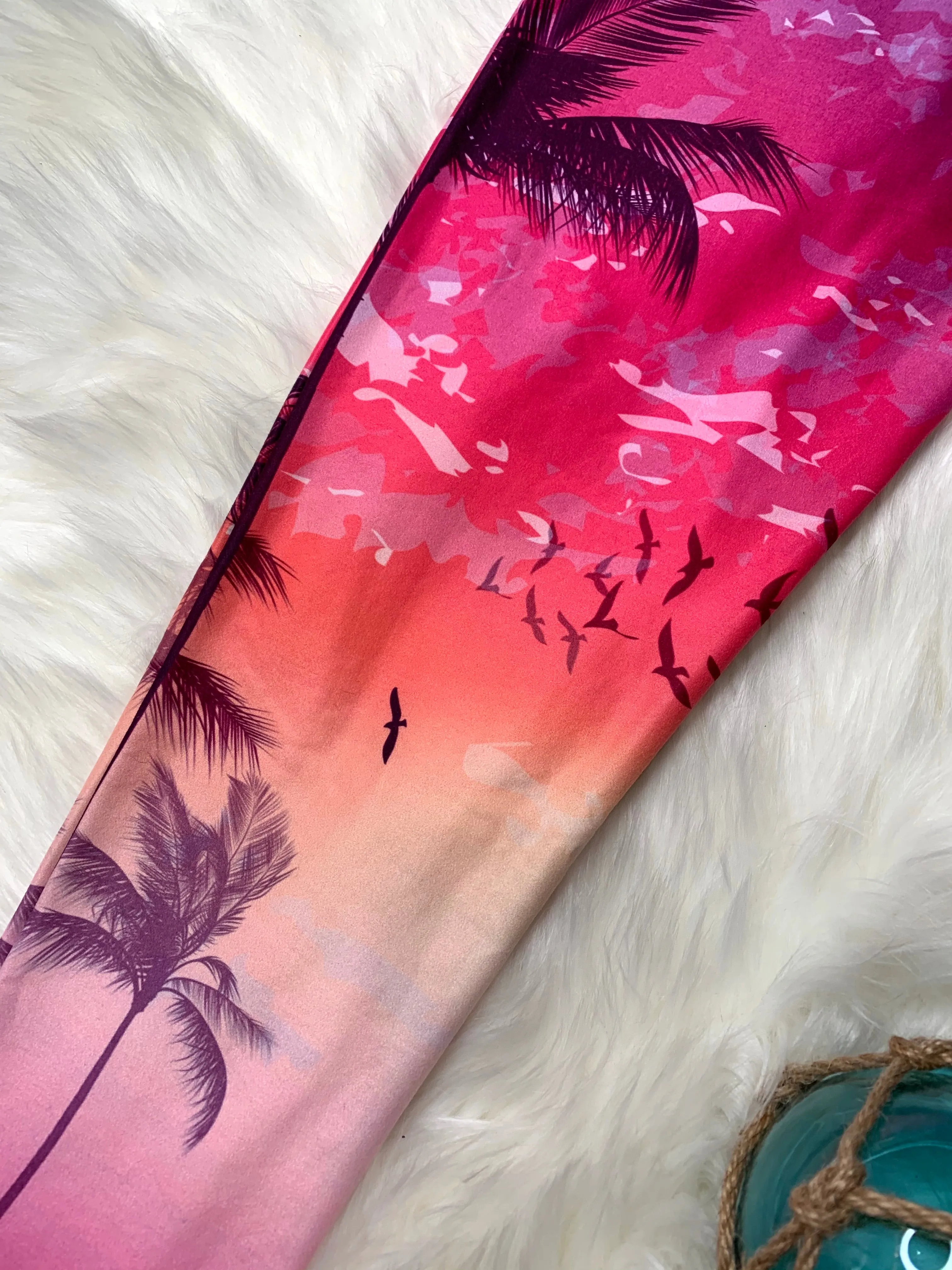 Tropical Sunset Soft Leggings