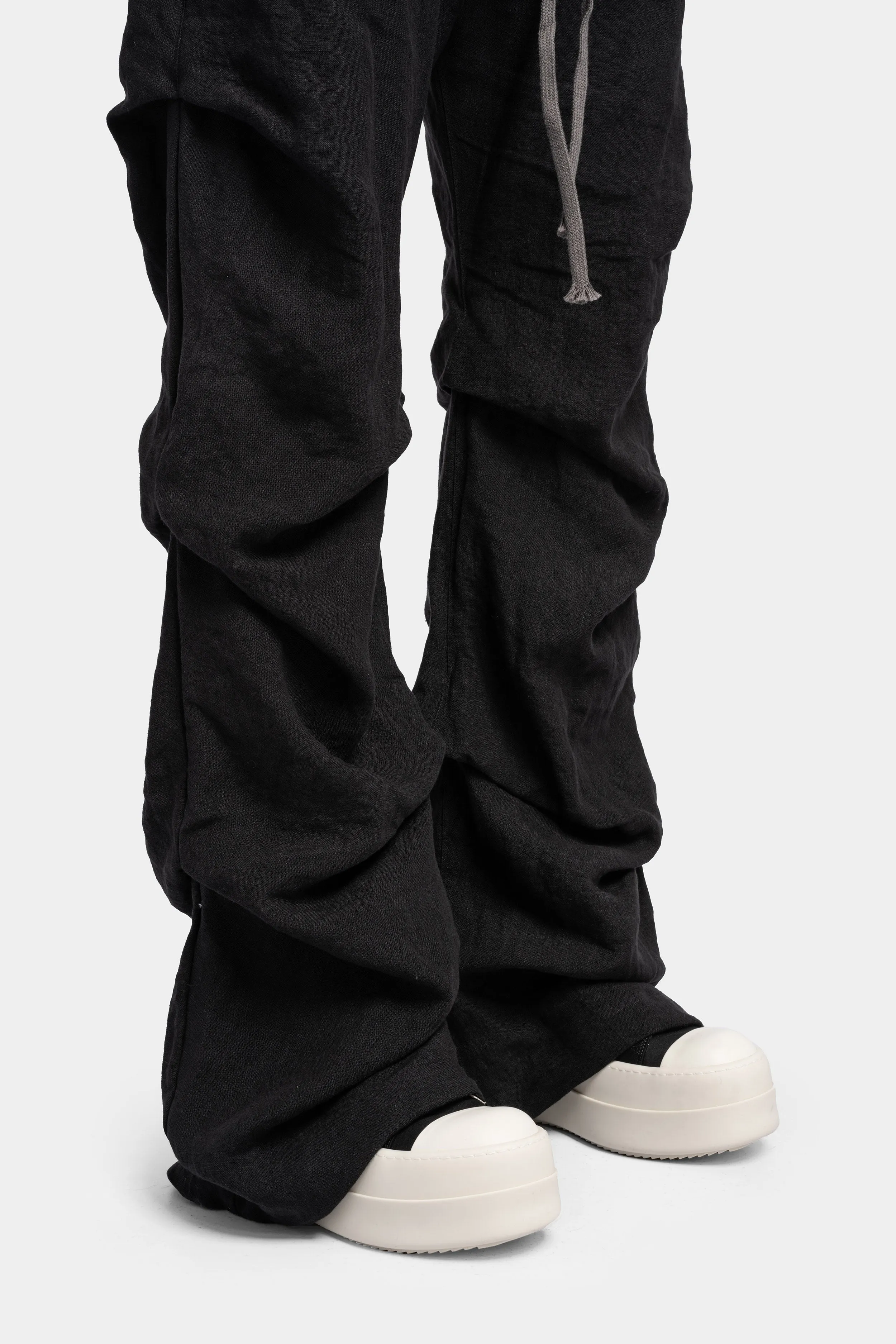 Tuck baggy pants, Black