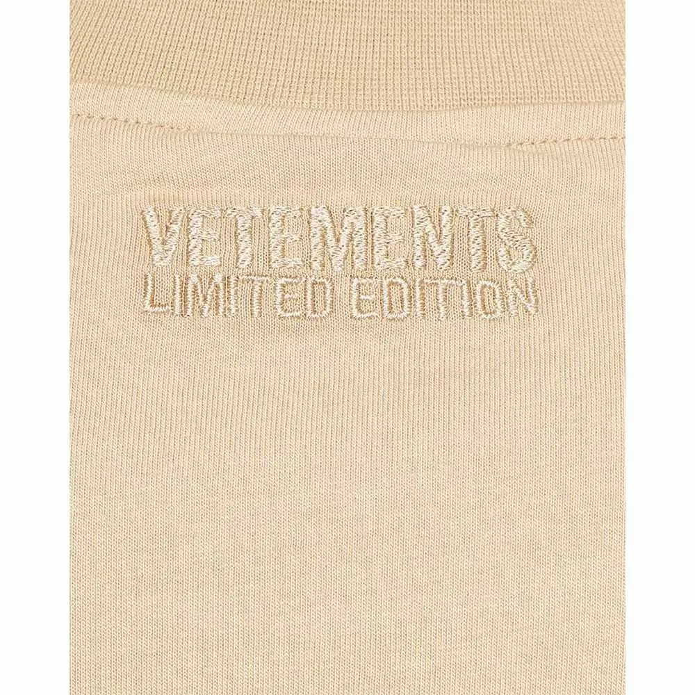 VETEMENTS  |Pullovers Unisex Street Style Plain Cotton Oversized Logo