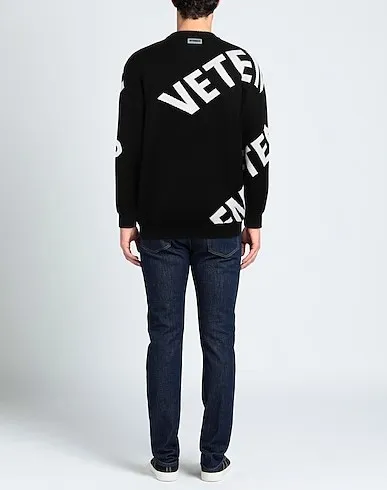 VETEMENTS  |Pullovers Unisex Wool Street Style Long Sleeves Logo