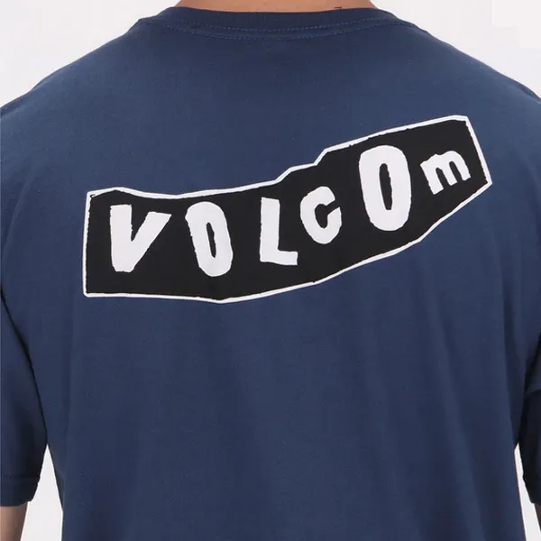 Volcom  |Pullovers Unisex Street Style Plain Cotton Short Sleeves