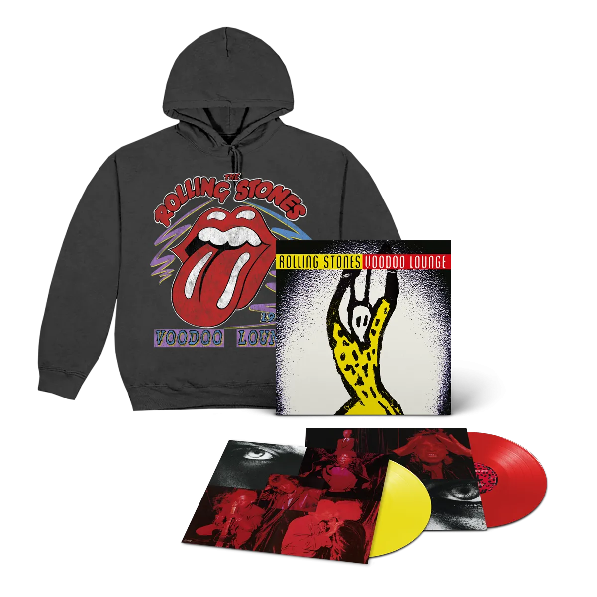 Voodoo Lounge 30th Anniversary 2LP + Hoodie