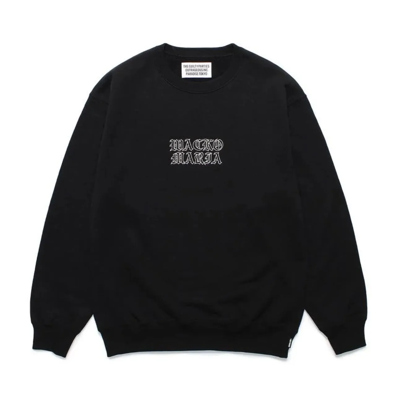 WACKO MARIA  |Pullovers Unisex Street Style Long Sleeves Cotton Logo