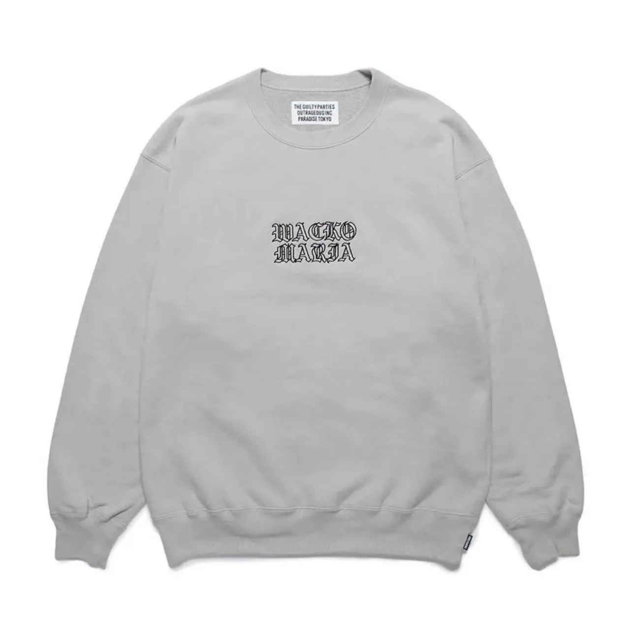 WACKO MARIA  |Pullovers Unisex Street Style Long Sleeves Cotton Logo