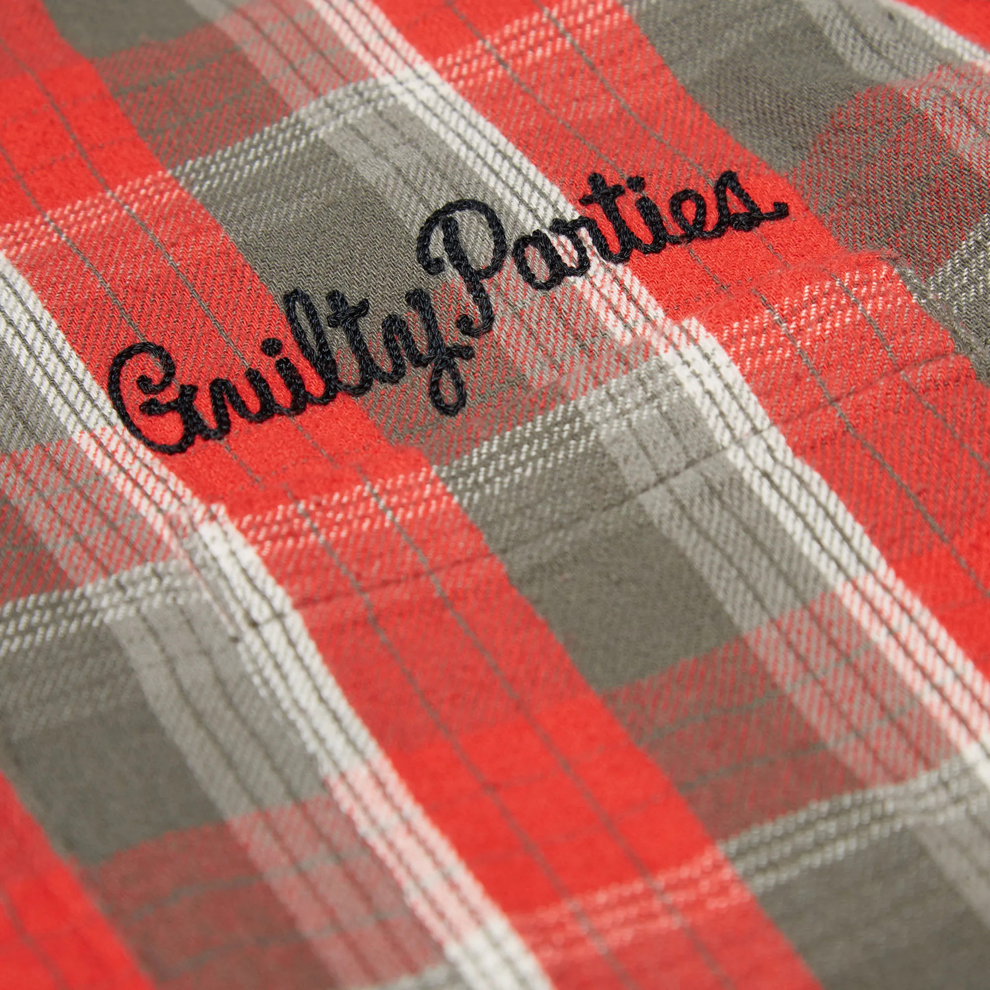 Wacko Maria Type 2 Flannel Check ShirtRed