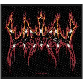 Watain Flaming Logo Patch