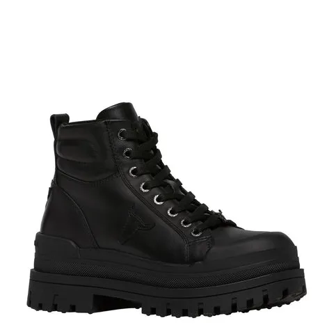 Windsor Smith DISASTER BLACK LEATHER BOOT