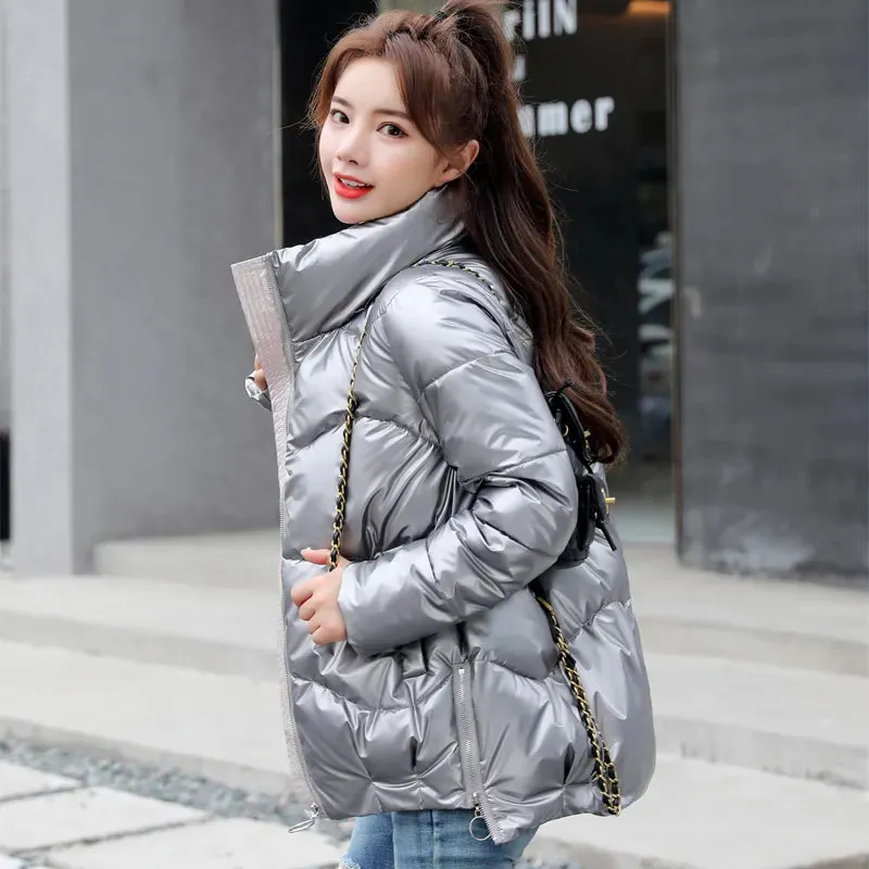 Women Fashion Jackets Winter Warm Woman Clothing Casual Parkas