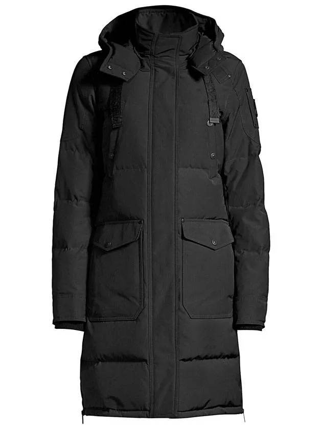 Women's Bonaventure Long Parka Black