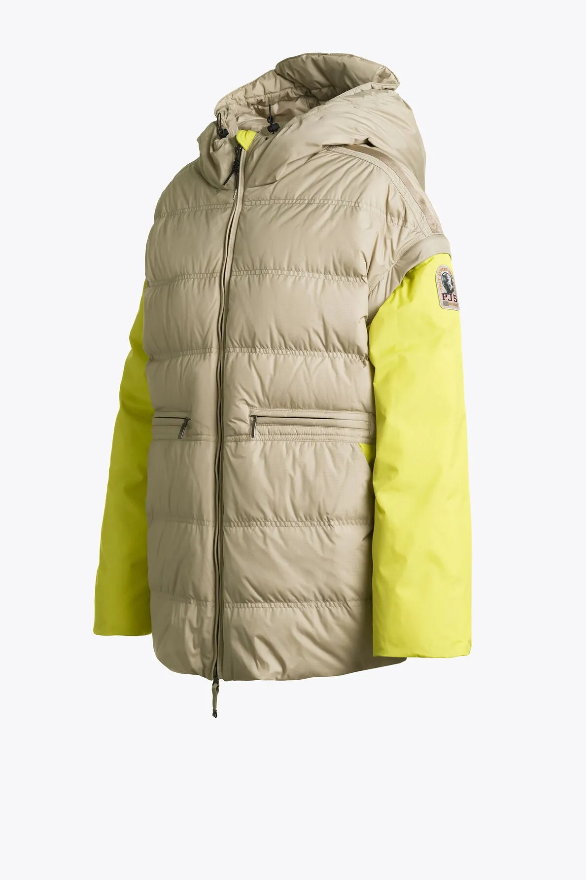 Women's Down Jacket Scout Tapioca/citronelle