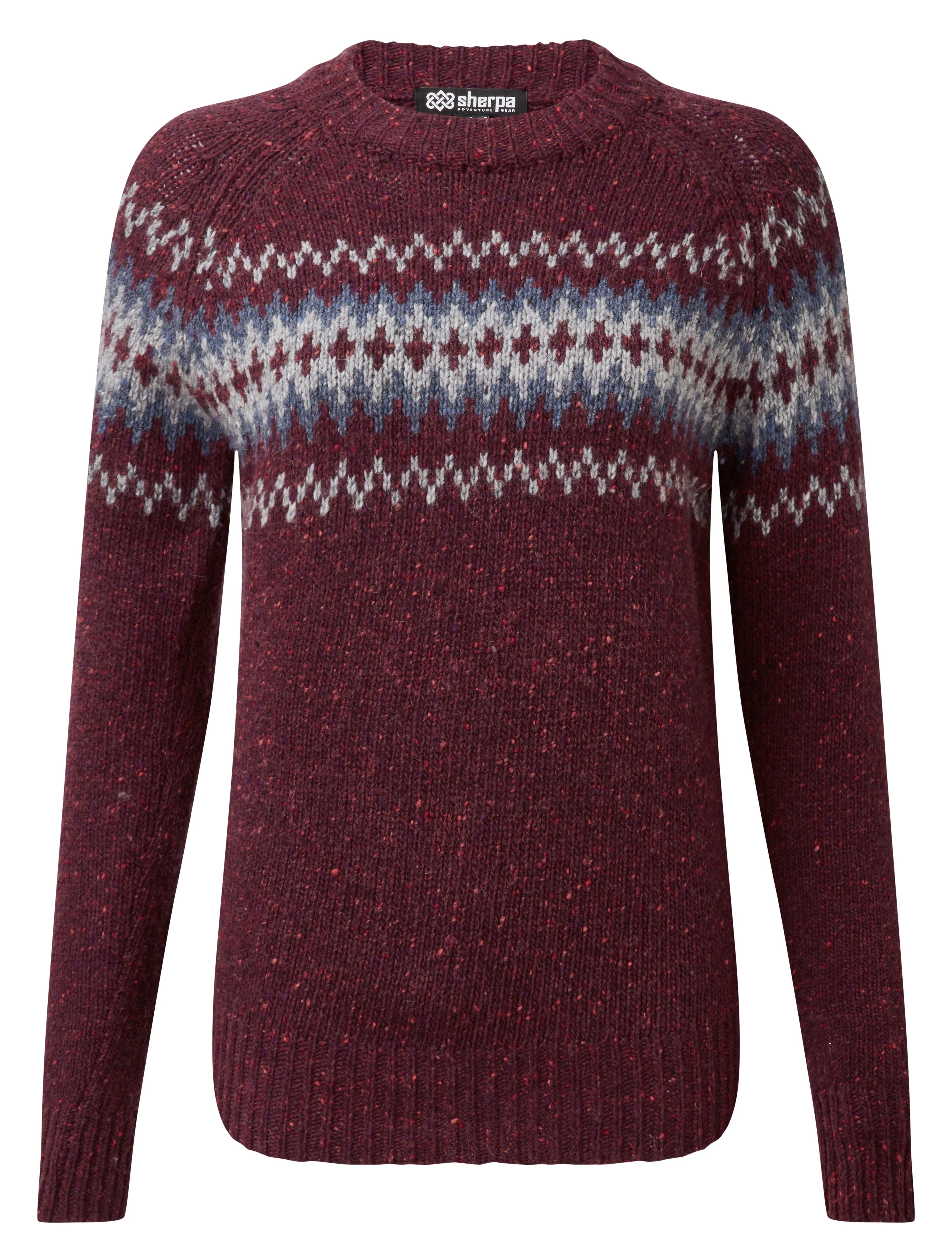 Women's Sherpa Adventure Dumji Crew Neck | Knitted Jumpers UK