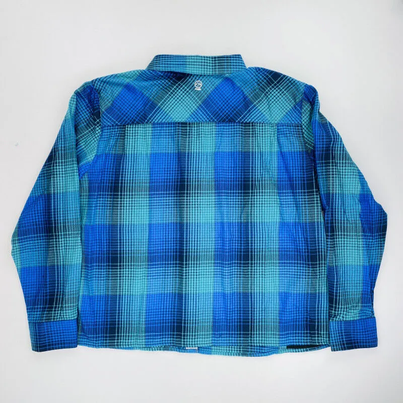 Wrangler  Ultra Relaxed Flannel Shirt - Camicia di seconda mano - Uomo - Blu - L