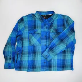 Wrangler  Ultra Relaxed Flannel Shirt - Camicia di seconda mano - Uomo - Blu - L