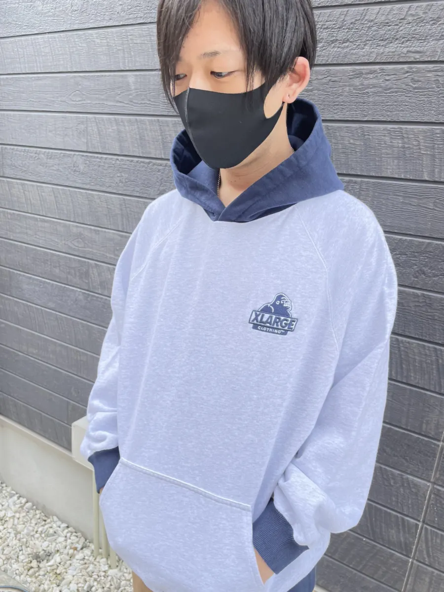 X-Large  |Pullovers Unisex Street Style Long Sleeves Cotton Logo