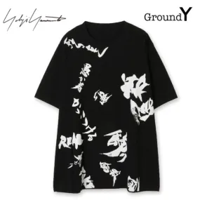 Yohji Yamamoto  |Pullovers Unisex Street Style Cotton Short Sleeves Designers