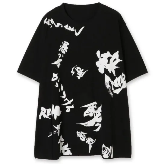 Yohji Yamamoto  |Pullovers Unisex Street Style Cotton Short Sleeves Designers