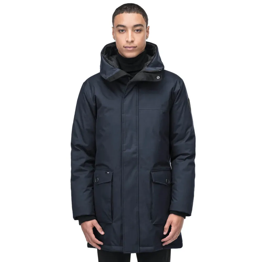 YVES FURLESS MEN'S PARKA NAVY