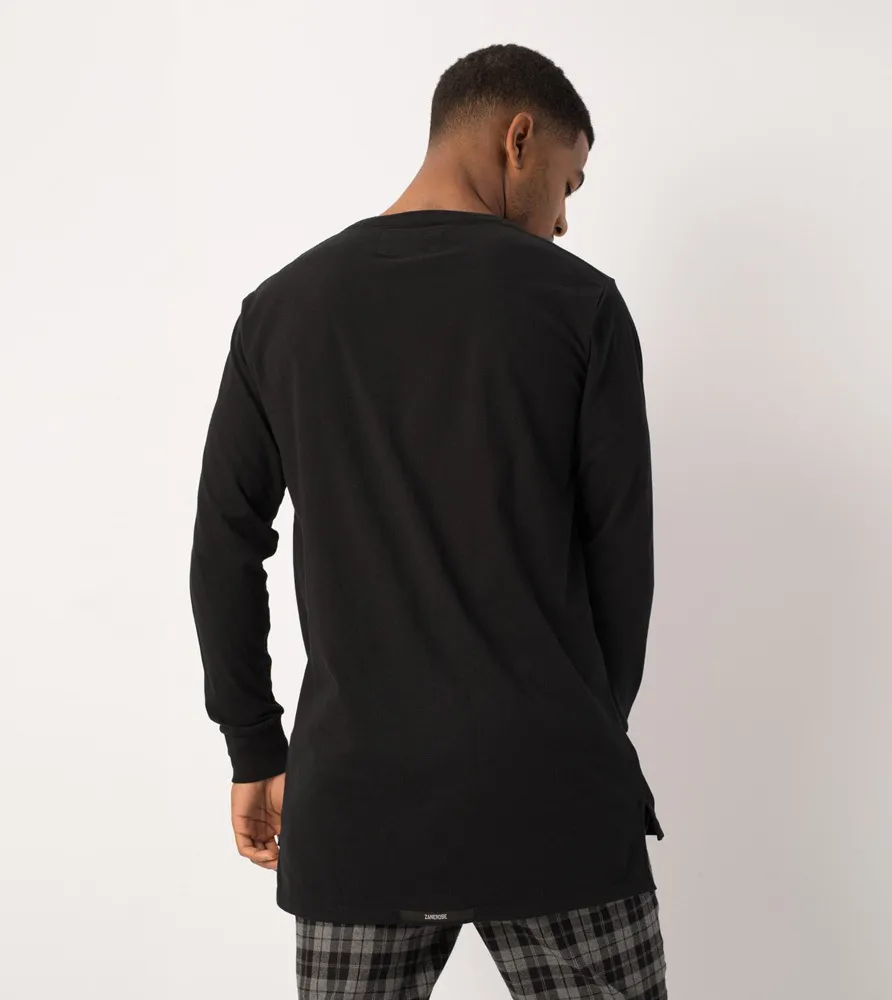 ZANEROBE  |Crew Neck Street Style Long Sleeves Cotton