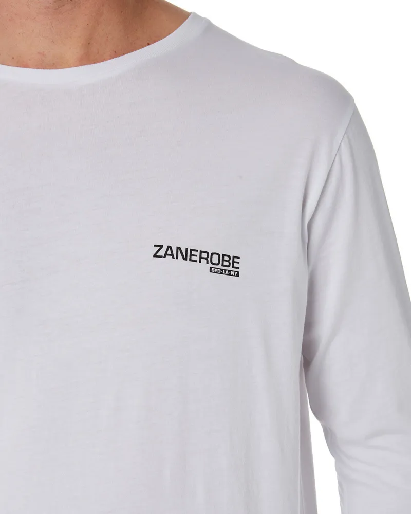 ZANEROBE  |Crew Neck Street Style Long Sleeves Cotton