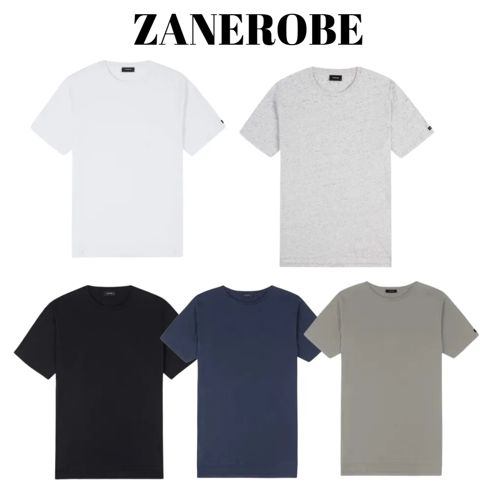 ZANEROBE  |Pullovers Street Style Plain Cotton Short Sleeves Logo