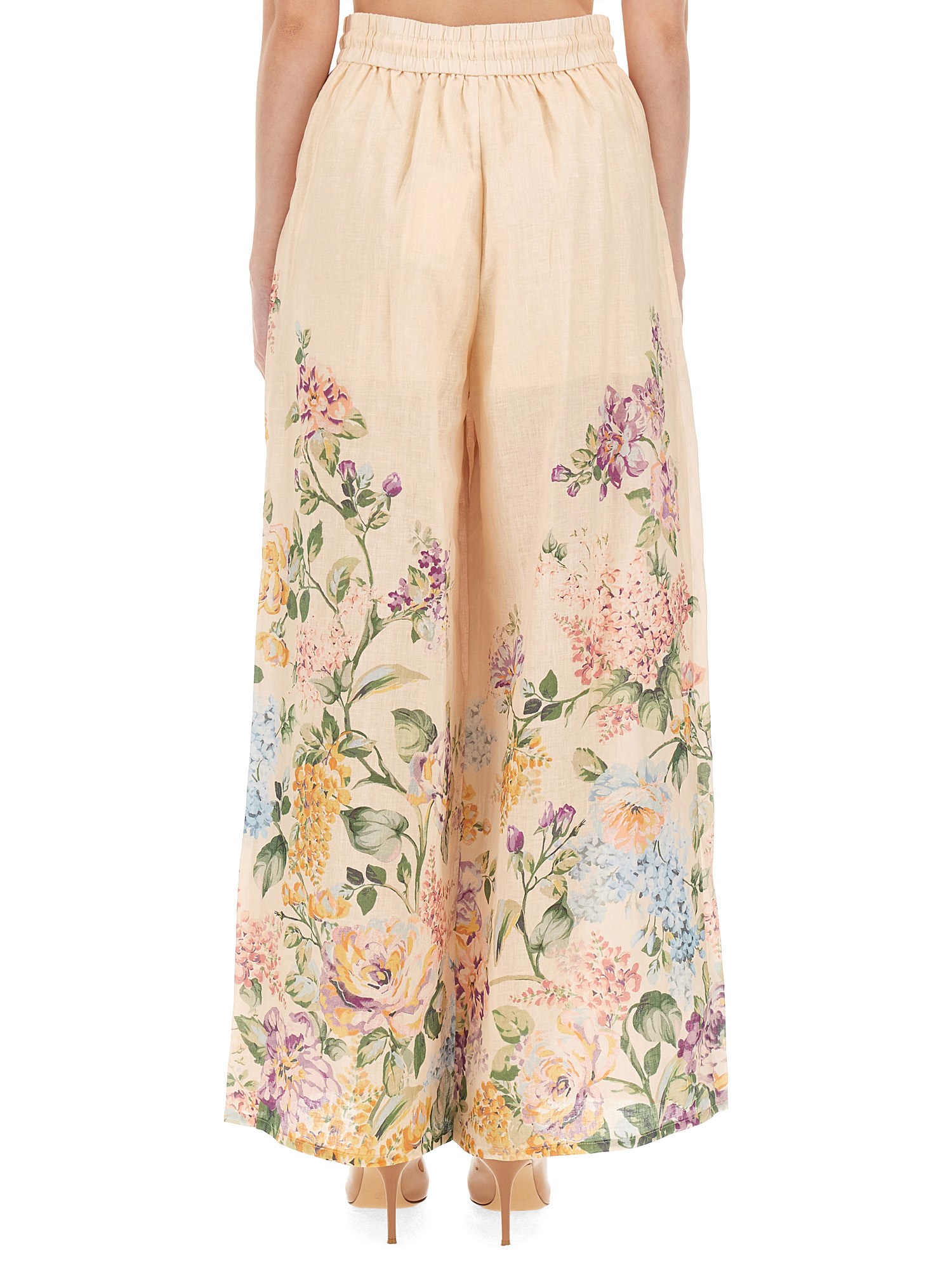 ZIMMERMANN    HALLIDAY LINEN PANTS