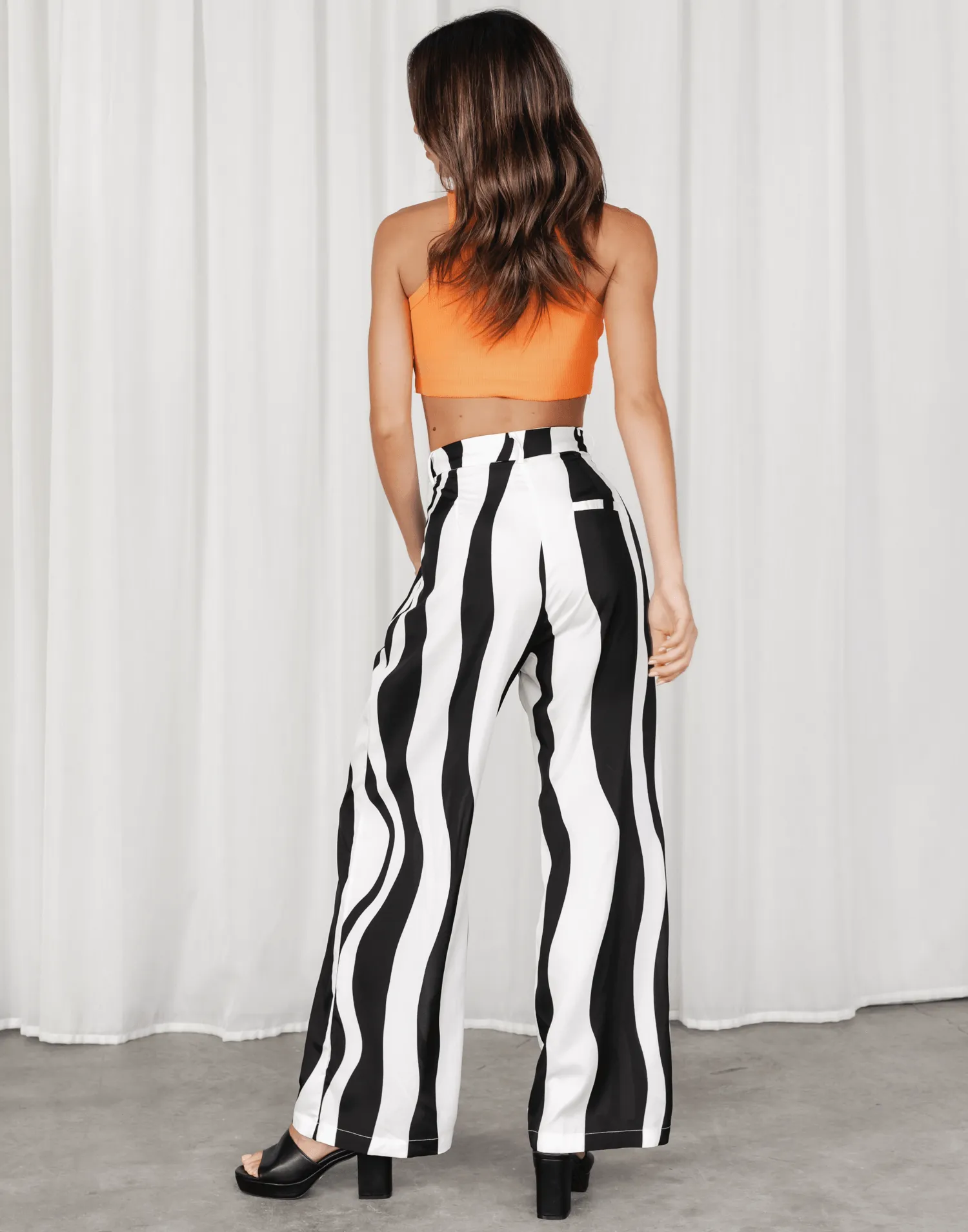 Zita Pants (Black/White)